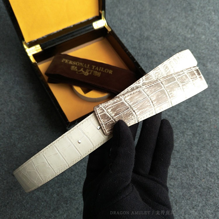 鳄鱼高档全手工奢侈品皮带