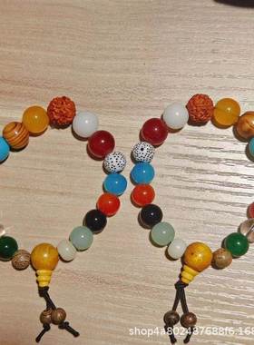 小红书同款爆款十八籽佛珠手串轻奢高颜值男女款杭州灵隐同款