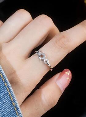 925银钱途似锦招财铜钱戒指