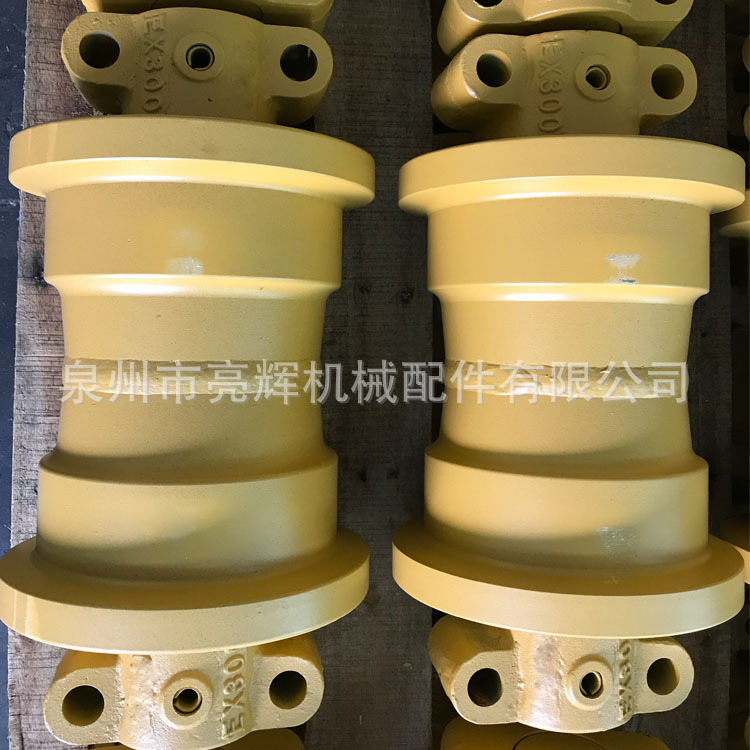 日立挖掘机EX300支重轮底盘辊轮地轮履带式支重轮 挖机支重轮总成