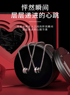 项链小蛮腰转运珠镶锆石锁骨链