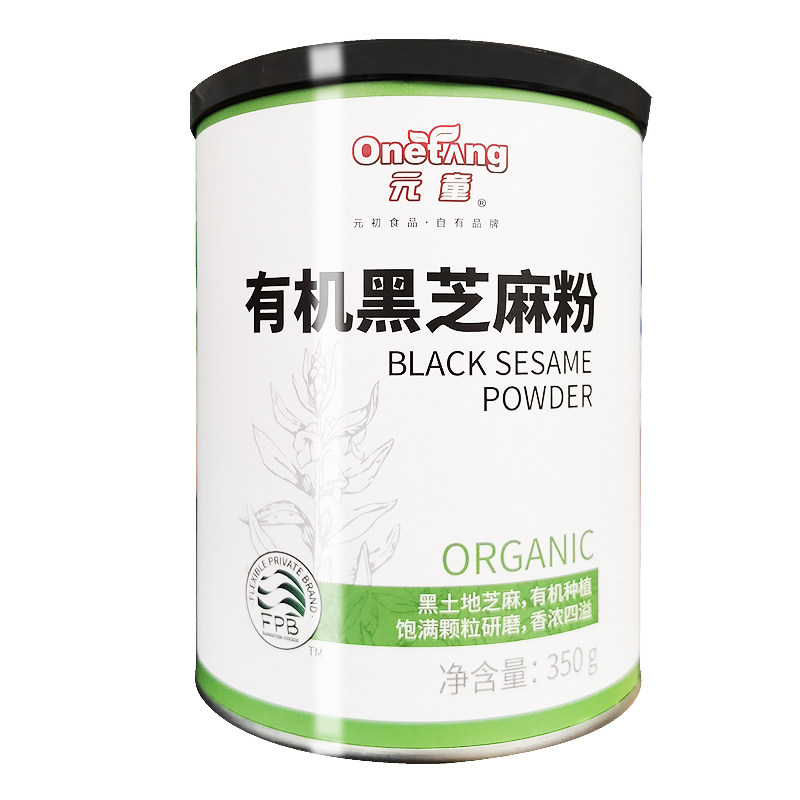 元初食品元童有机黑芝麻粉350g 健康养生营养冲泡早餐谷物粉冲饮,咖啡/麦片/冲饮,芝麻粉,淘宝优惠券,粉丝福利购,淘宝优惠卷