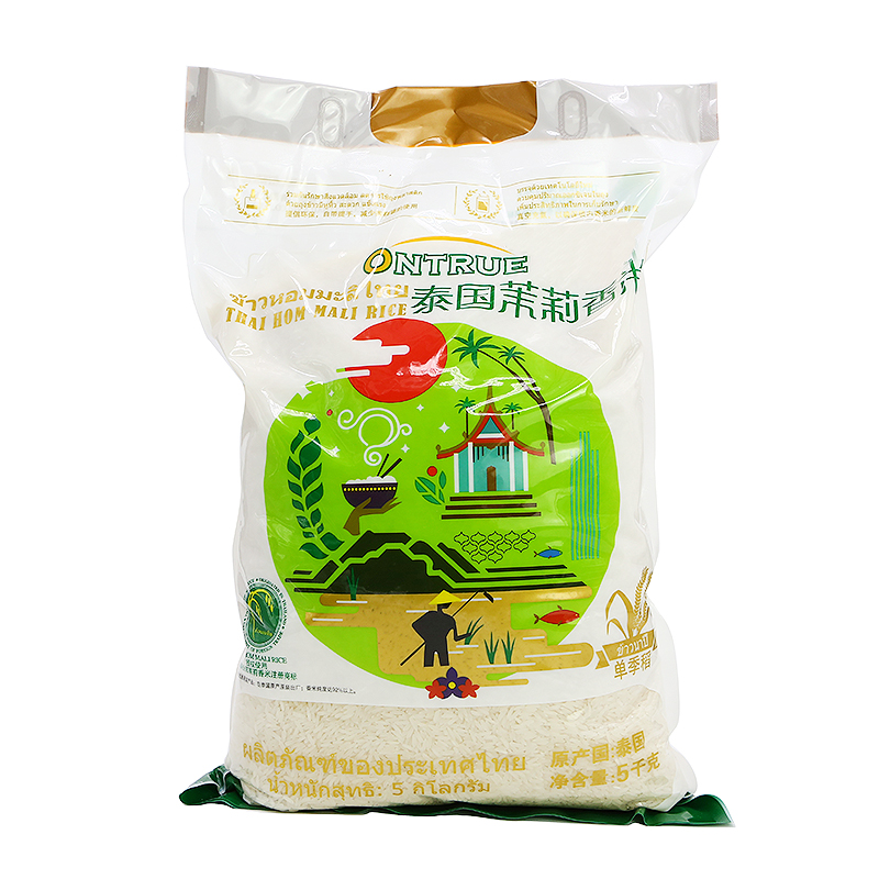 元初食品元实泰国茉莉香米5kg