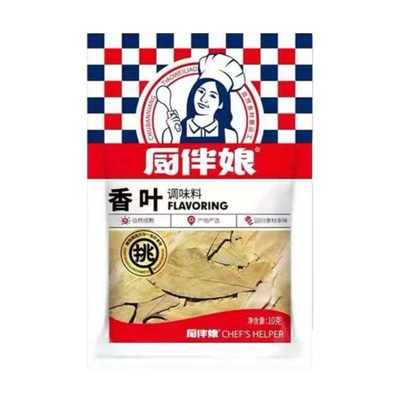 厨伴娘香叶（月桂叶）10g/袋家用炒菜炖肉炒鸡大料提味提鲜好味道