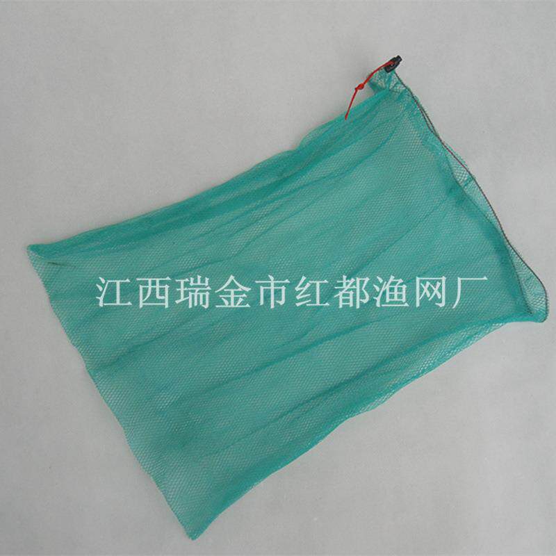 无结网渔袋中号装黄鳝泥鳅虾袋龟甲鱼袋网活禽袋便携鱼护获