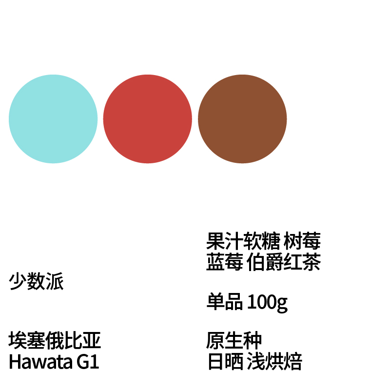 少数派埃塞G1日晒手冲咖啡豆