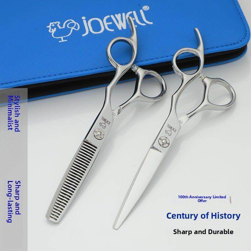 日本鸡牌美发剪刀专业正品发型师剪发平剪牙剪套装打薄无痕剪碎发