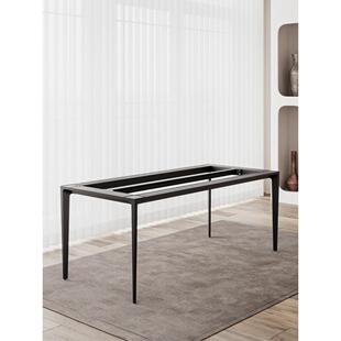 可定制铝合金桌架，木制板岩大理石桌腿支架，餐桌架子，加强底座