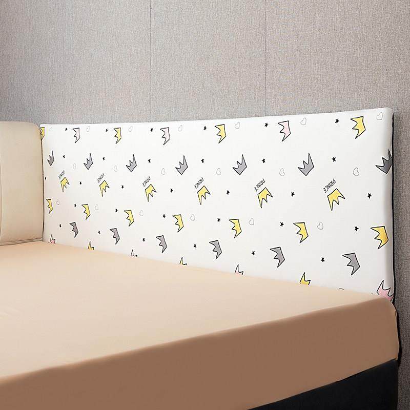 床围软包贴墙自粘软垫可拆洗宝宝儿童防撞头墙贴床靠垫婴儿床围栏,居家布艺,床头靠垫,淘宝优惠券,粉丝福利购,淘宝优惠卷