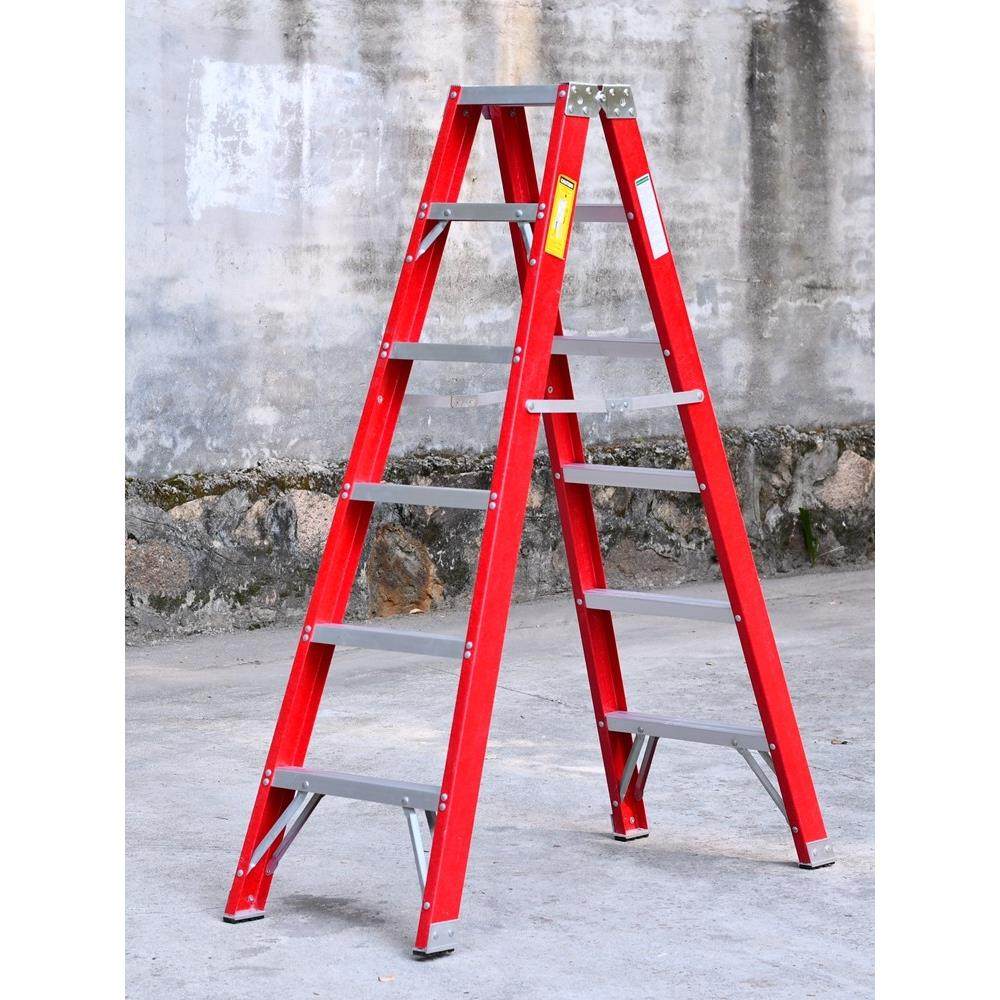 百邦达玻璃钢纤维绝缘电工梯人字梯子家用双侧梯折叠梯工程梯马梯,居家日用,家用梯,淘宝优惠券,粉丝福利购,淘宝优惠卷