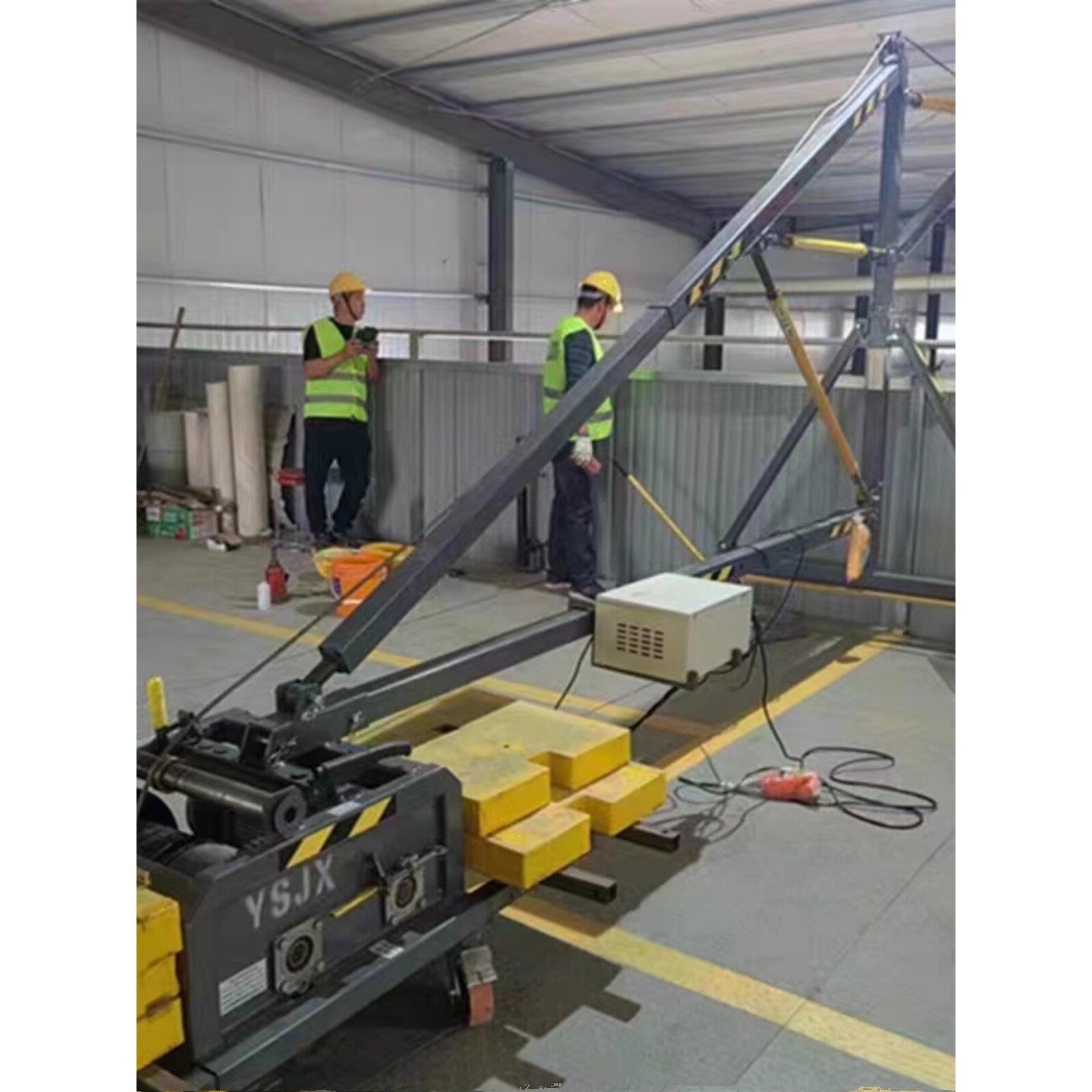 升降款门窗玻璃吊装机家用220v小型电动升降起重机吊运机吊机