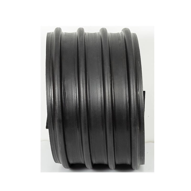 聚乙烯钢带波纹管螺旋缠绕排污管地面排水用钢带管可按需生产