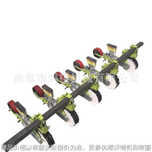 油菜籽精量播种机 人力5行精播机 高粱播种机
