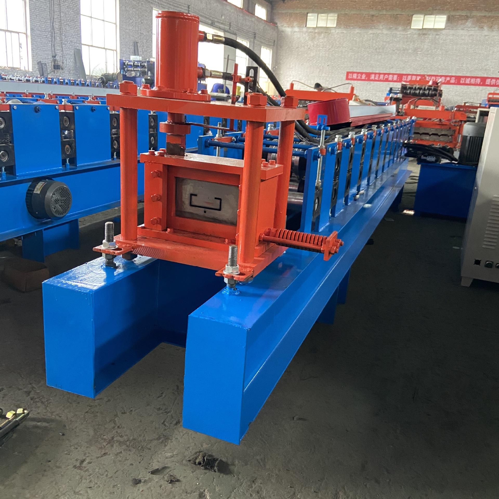 80型号c型钢机液压c型钢机械设备泊头生产厂家压瓦机设备