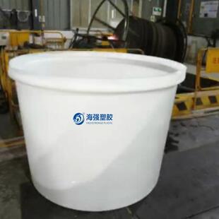 江苏0.3立方印染箱食品桶搅拌水桶圆形桶清洗桶塑胶储罐
