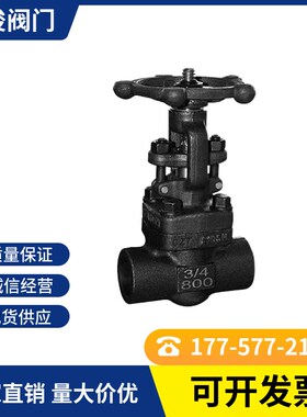 承插焊对焊阀门丝扣闸阀 Z11H-800LB DN15,20,3240正光阀门锻钢