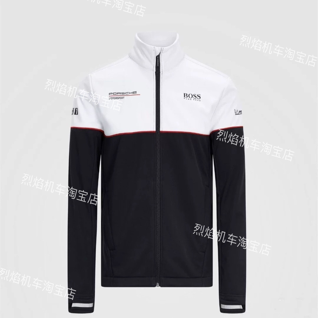 冲锋衣春秋季天蝎痞帅骑行摩托车服可拆卸男女黑色外套防风防水