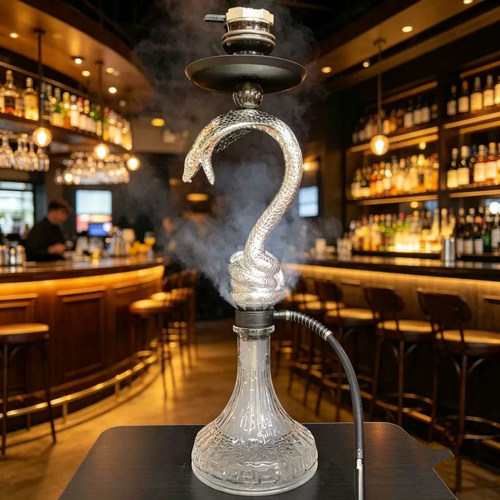网红眼镜蛇水烟壶阿拉伯水烟全套 酒吧清吧专用创意造型hookah