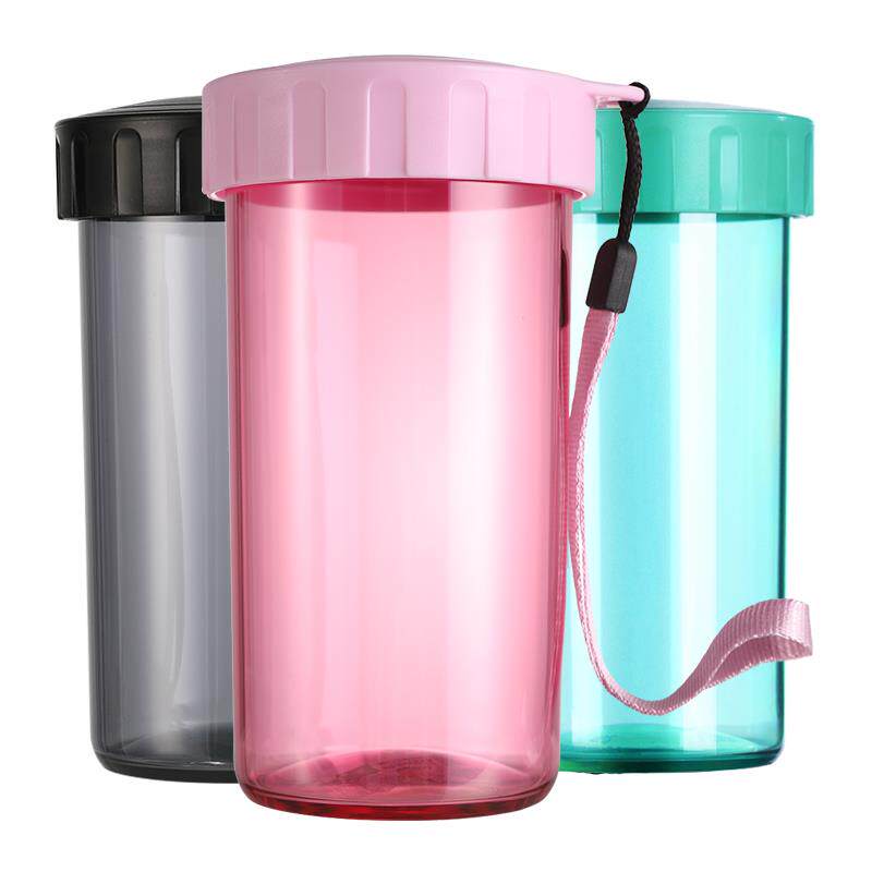特百惠雅致随心水杯塑料防漏便携运动杯子家用防漏学生水杯