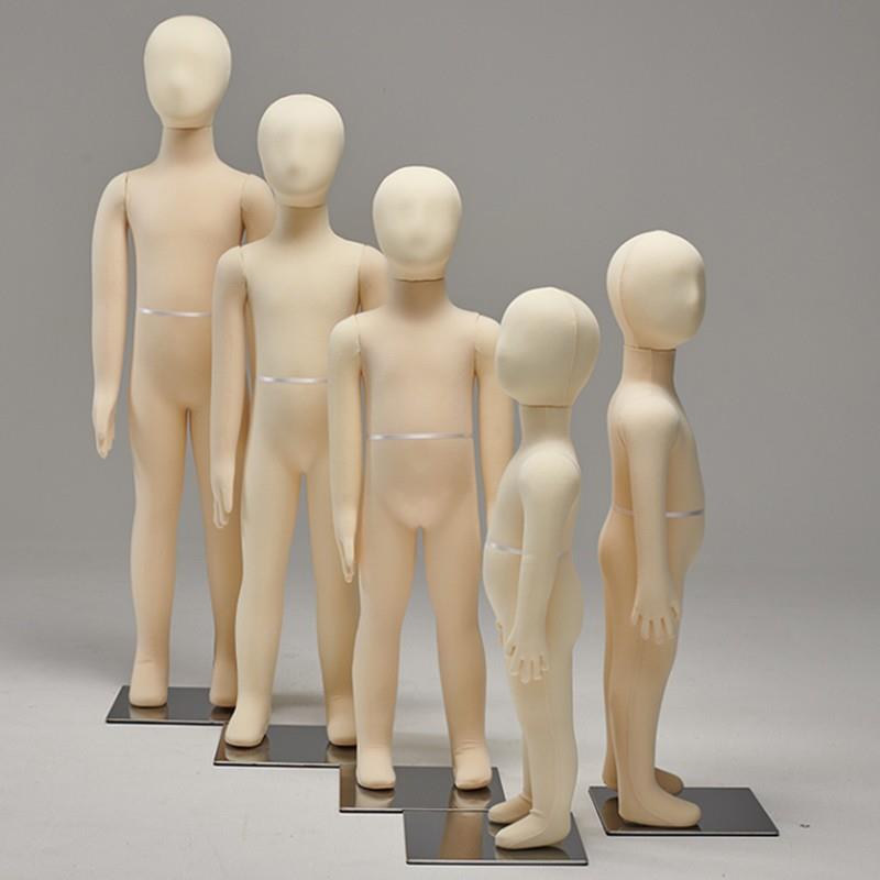 服装店儿童模特展示架全身童装软体婴儿小孩服装橱窗模特架子道具