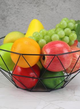 样板房间展厅客厅厨房餐厅仿真水果模型果盘软装饰品组合道具摆件