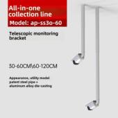 钱钢管铝合金伸缩监控支架成套简单现代室内外防水厂家直销