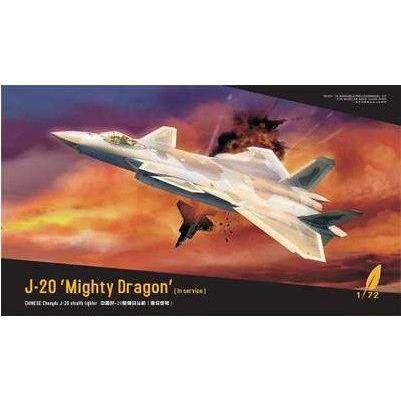 梦模型 DM720010 中国空军 J-20(歼20) 威龙 战斗机 (1/72)