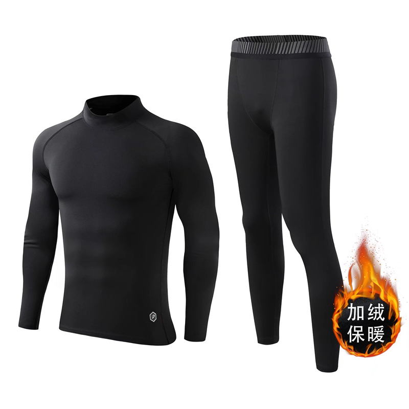 Mens clothing Winter First layer Fleece skin Long johns The