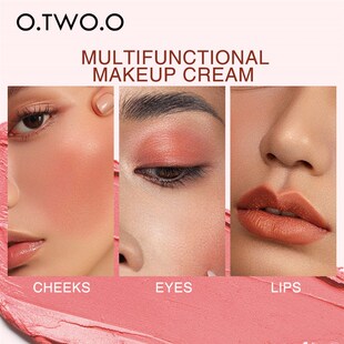 Multifunctional Makeup Palette 3 IN 1 Lipstick Blush For Fac