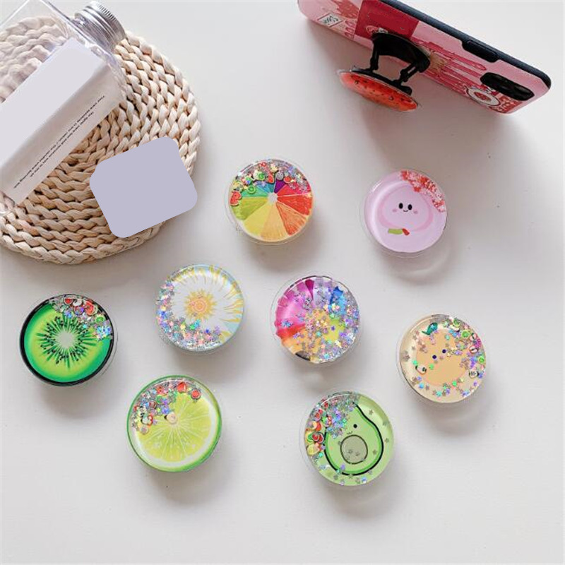 Quicksand Fruits Rainbow Expanding Stand Mount Phone Socket