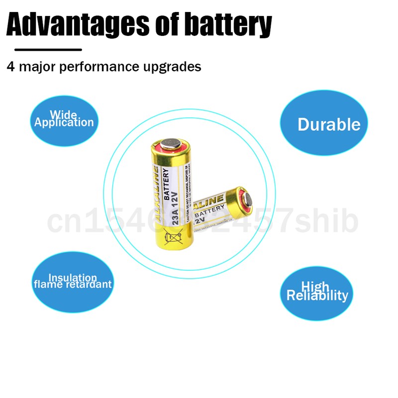 5pcs 12V Alkaline Battery A23 23A 23GA A23S E23A EL12 MN21 M