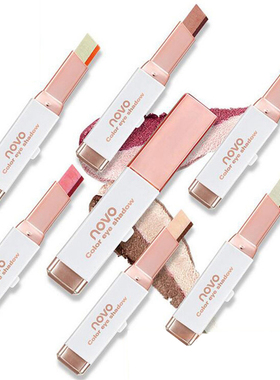 Eyeshadow Stick Stereo Gradien Shimmer Double Color Eye Shad