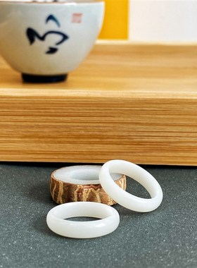 手工diy自制白玉菩提子戒指菩提果打磨工具材料包七夕礼物送女友