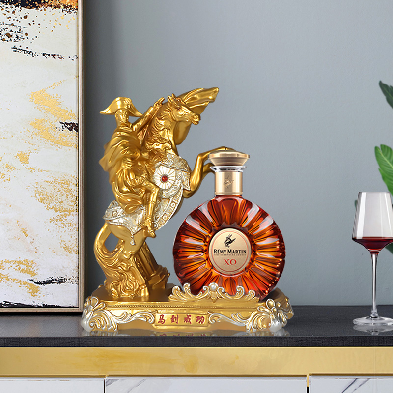 北欧创意xo洋酒架摆件酒柜装饰品家用客厅电视柜桌面摆饰乔迁礼物