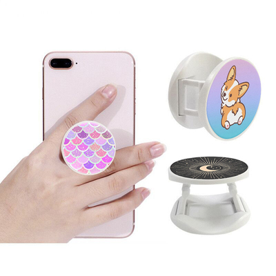 Phone Holder Mandala Flower Foldable Finger Ring Mobile Phon