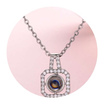 Projection pendant languages I love you letter couples