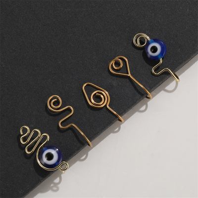 Fake Piercing Nose Ring Sets Hoop Magnetic Nose Cuff for Wom