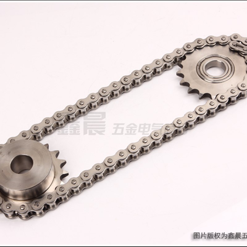 新品04不锈钢传动链轮滚子链轮轴承链条链轮齿轮齿条联轴器非标定