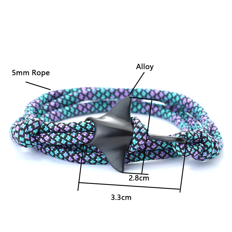 极速New Manta Bracelet For Men Double Layer Adjustable Parac