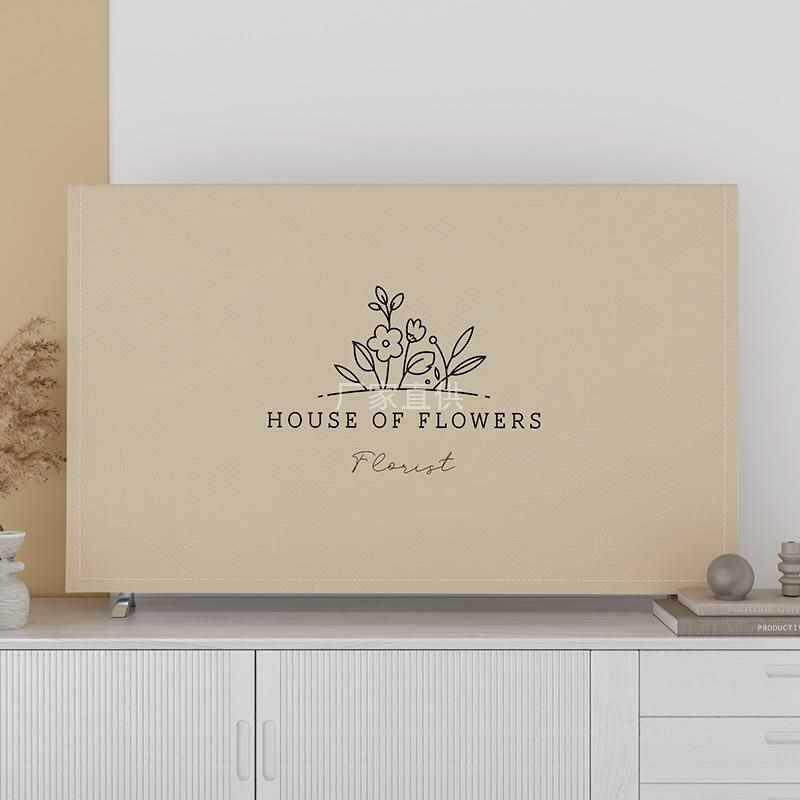 新款电视机防尘罩套55英寸65寸75壁挂式罩子液晶盖布电视巾保护套