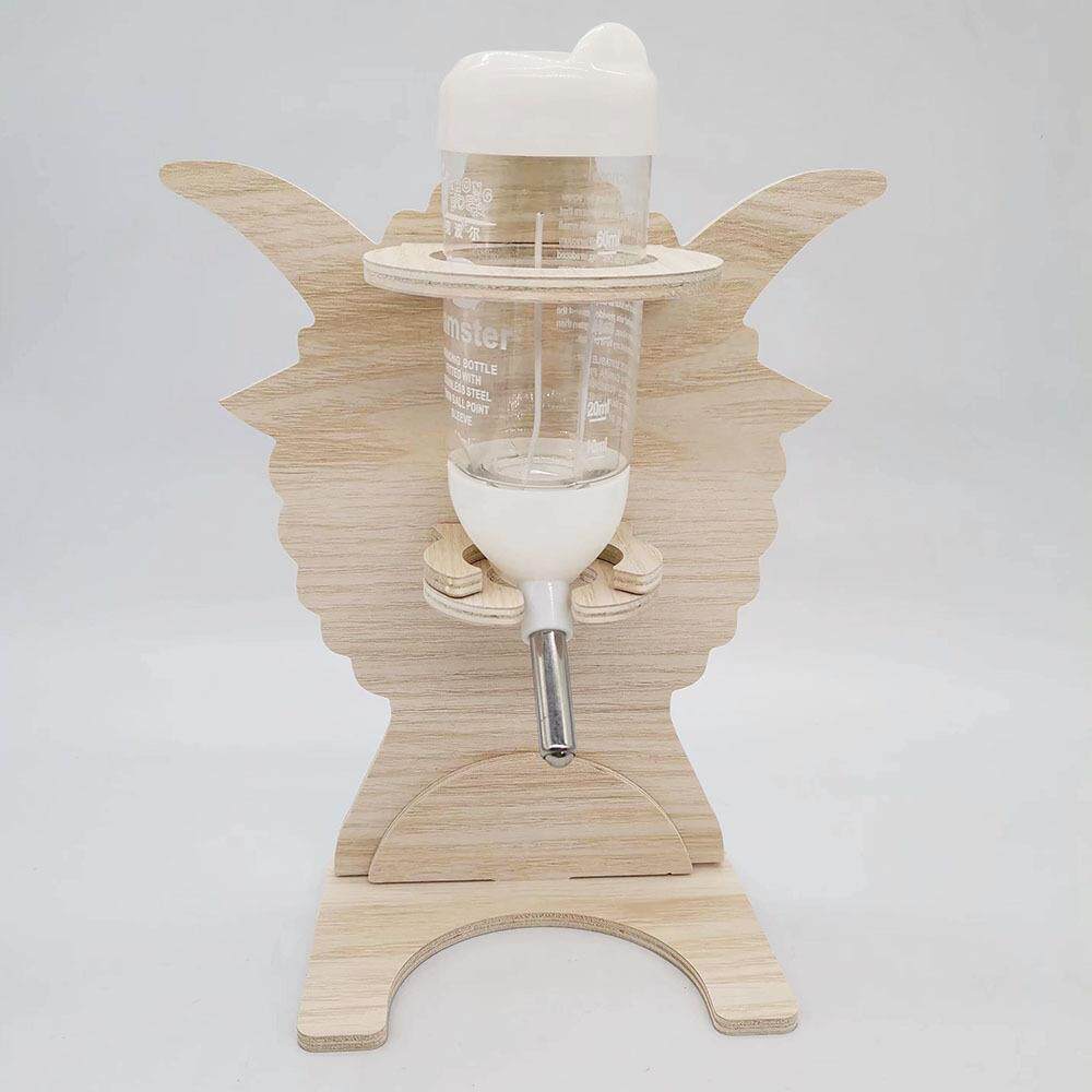 仓鼠立式饮水器水壶支架金丝熊水樽真空滚珠水壶防漏喝水水壶支架