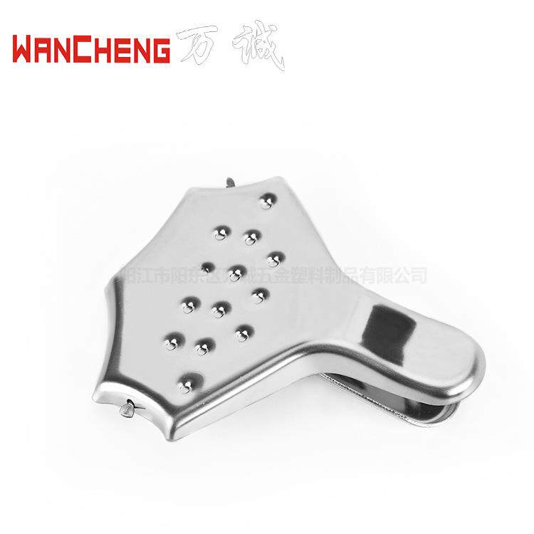 厂家不锈钢餐具柠檬夹 家用手动榨汁机 水果榨汁柠檬压汁器