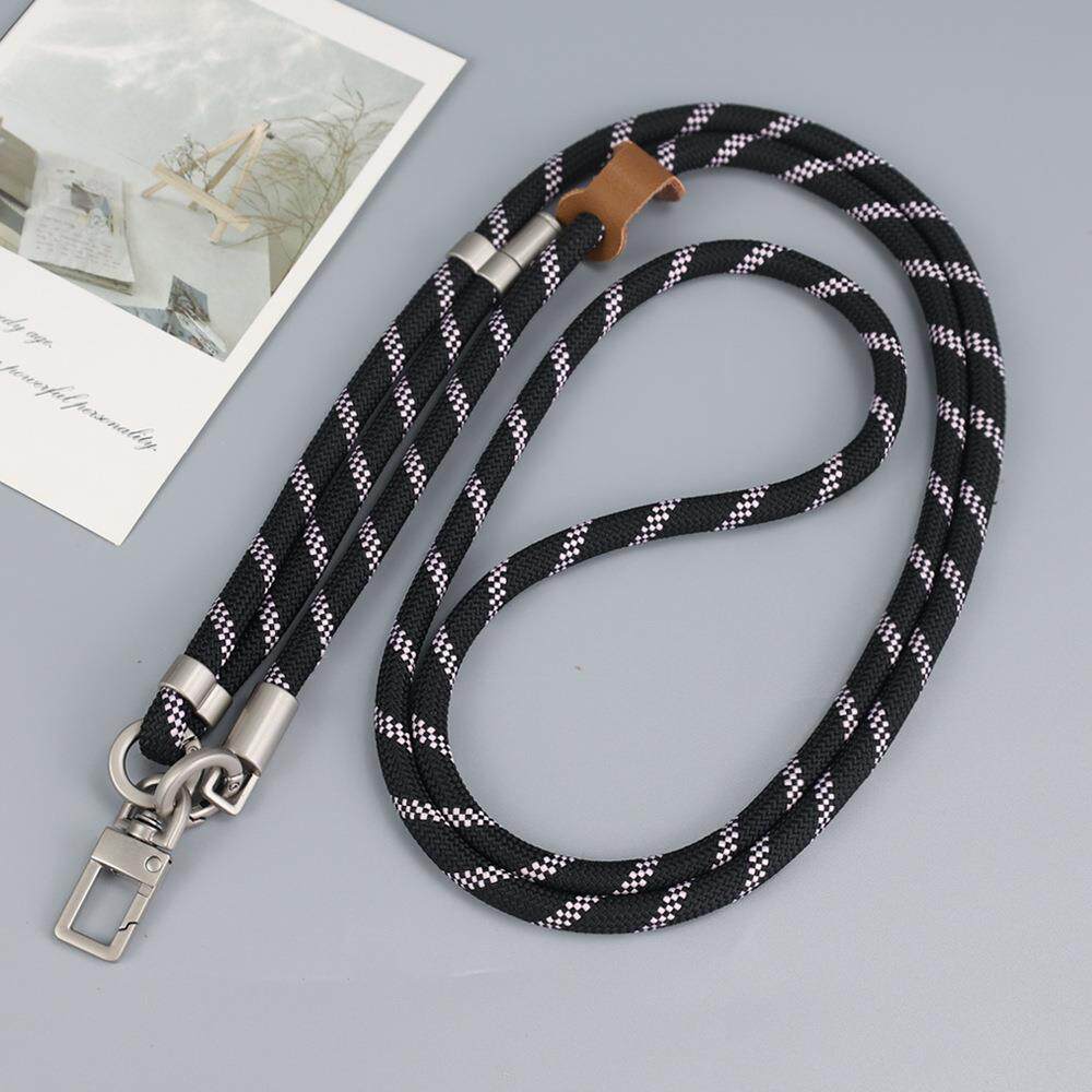 爆款跨境斜挎可背带手机挂绳长款8mm可调节户外结实耐用金属扣新