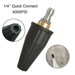 高压旋转喷头陶瓷芯莲花喷头铝壳旋转涡轮喷嘴4000psi 亚马逊爆款