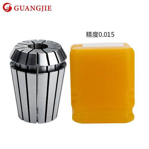 广杰筒夹夹头精雕cnc高精弹簧嗦咀弹性ER8 11 16 ER20 25 ER32 40