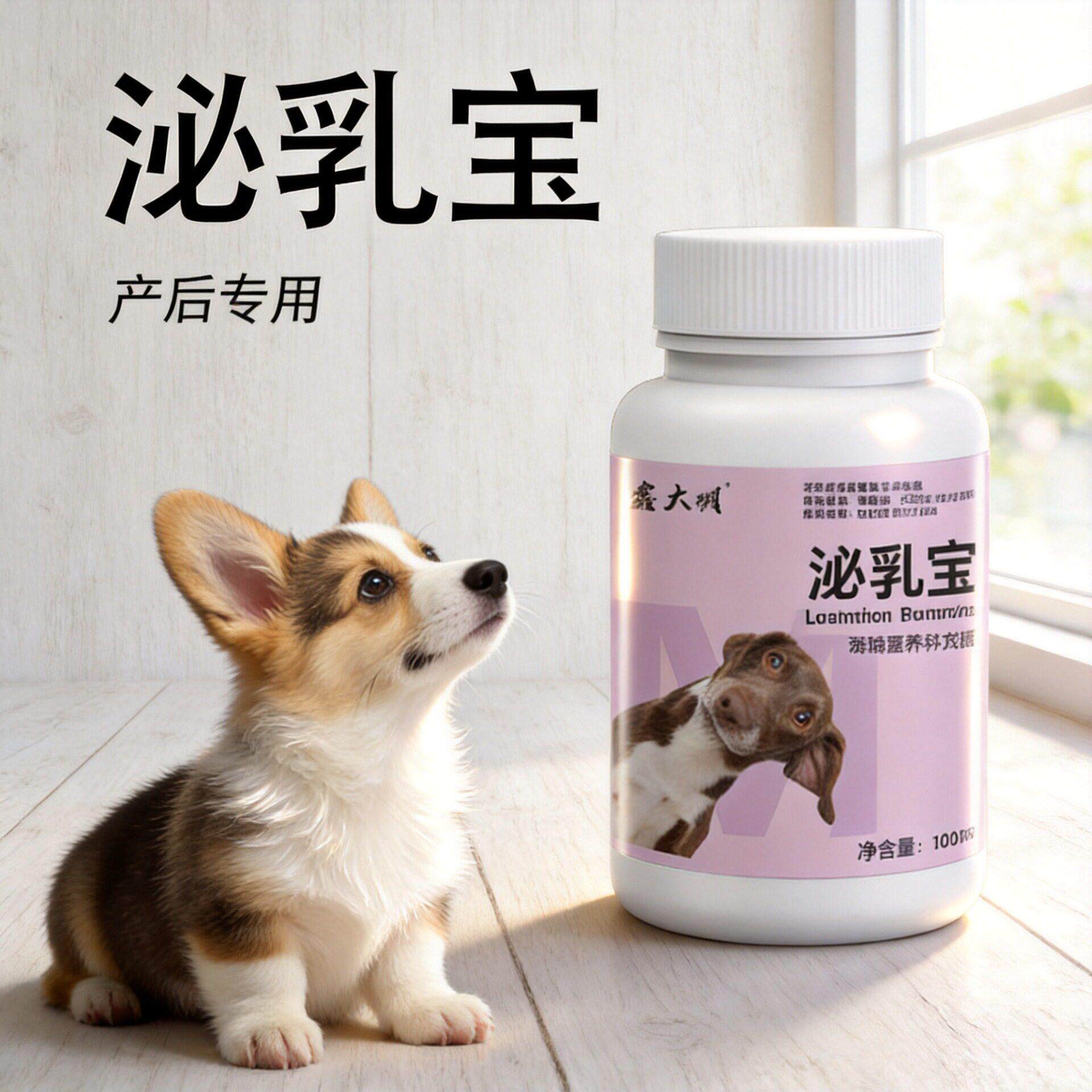 宠物泌乳狗狗下奶加泌乳奶水不足孕后营养孕犬专用宠物用品