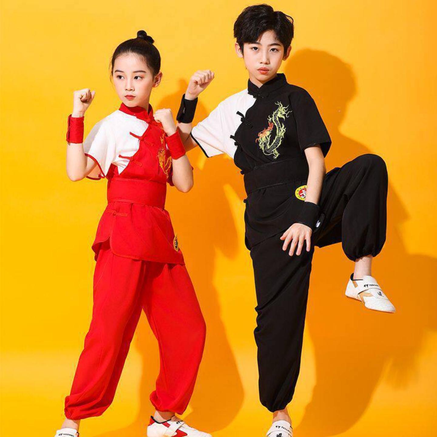 儿童武术服男女同款幼儿园少儿