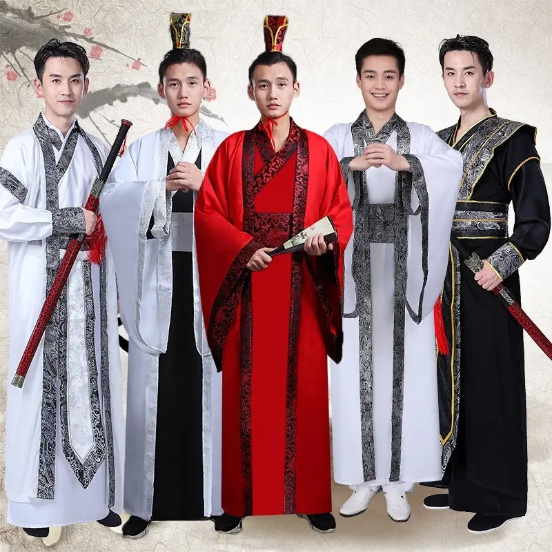 毕业班拍照古代汉服男女同款古装
