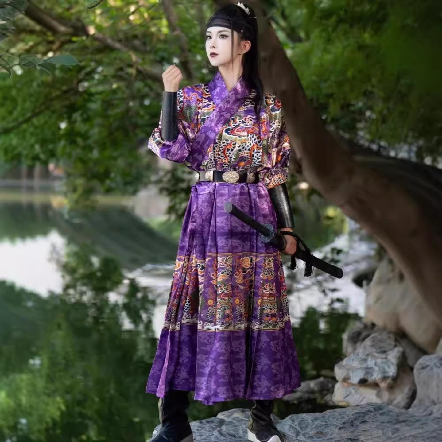 正品锦衣卫飞鱼服绣春刀蟒袍