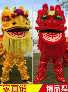新款舞狮道具整套南狮双人舞